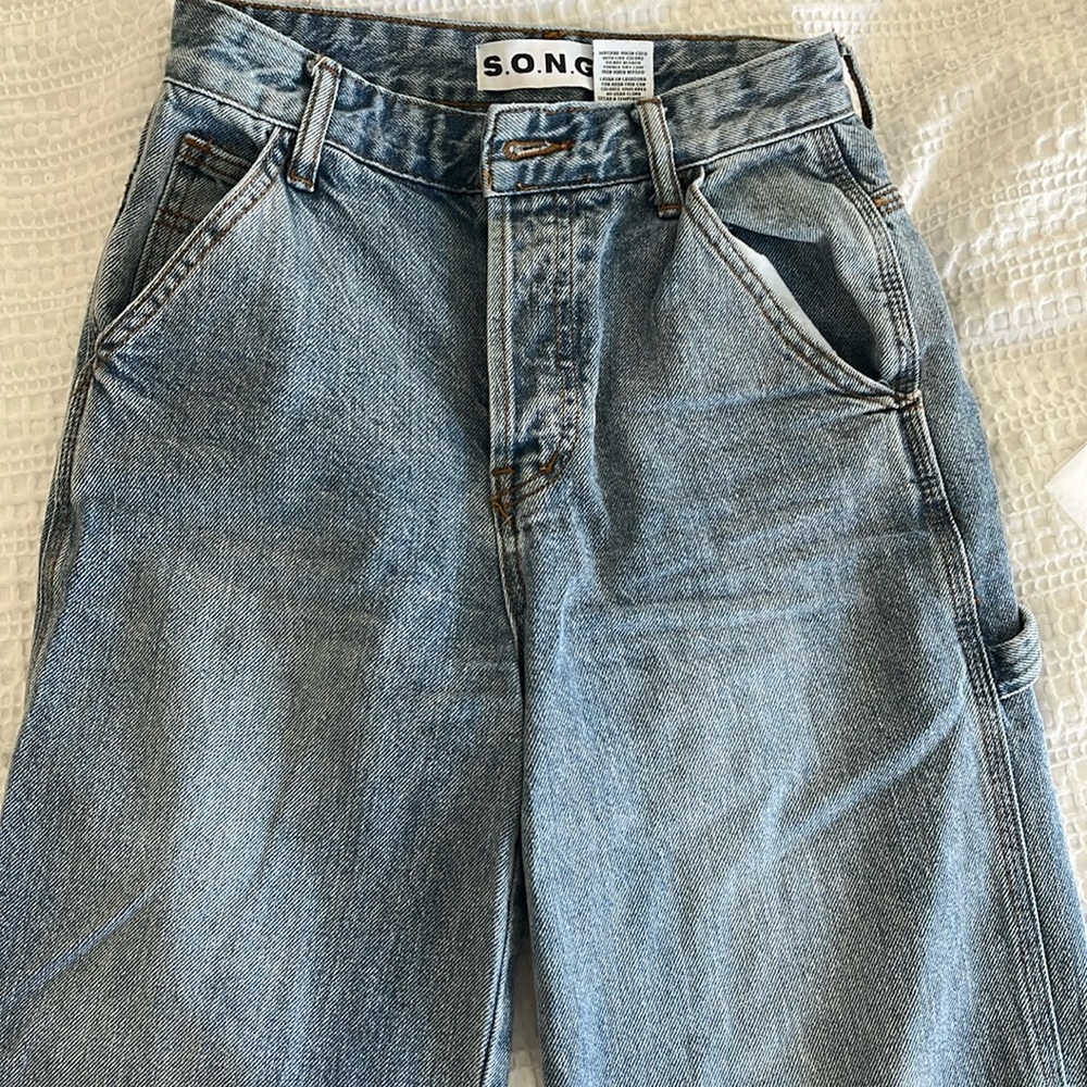 Wide Leg light wash jeans